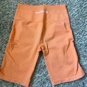 Alphalete Orange shorts!